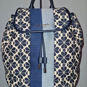 kate spade | Bags | Kate Spade Flower Jacquard Stripe Sinch  display picture 1